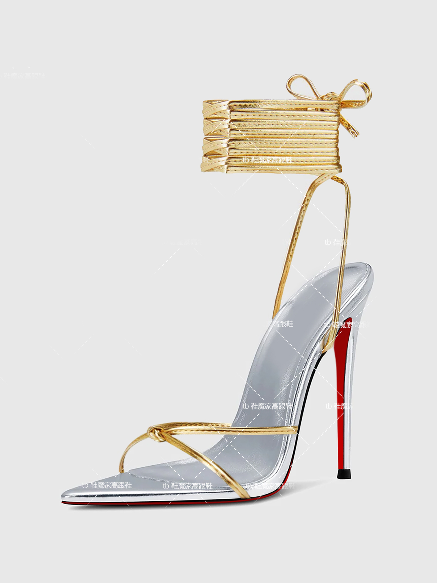 New 12cm Pointed Thin Cross St - огляд і ціна Casual Sandal Leather