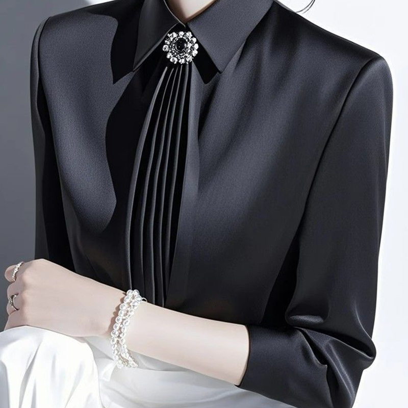 2025 Spring New Temperament Sa - огляд і ціна Shirt Camp Collar