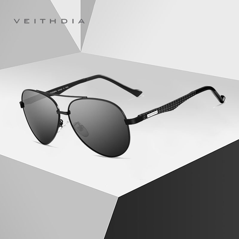 VEITHDIA Pilot Sunglasses Alum - огляд і ціна Sunglasses Aviator Polarized