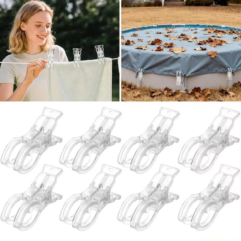 10PCS Clear Large Clothespins  - огляд і ціна Beach Towel Large