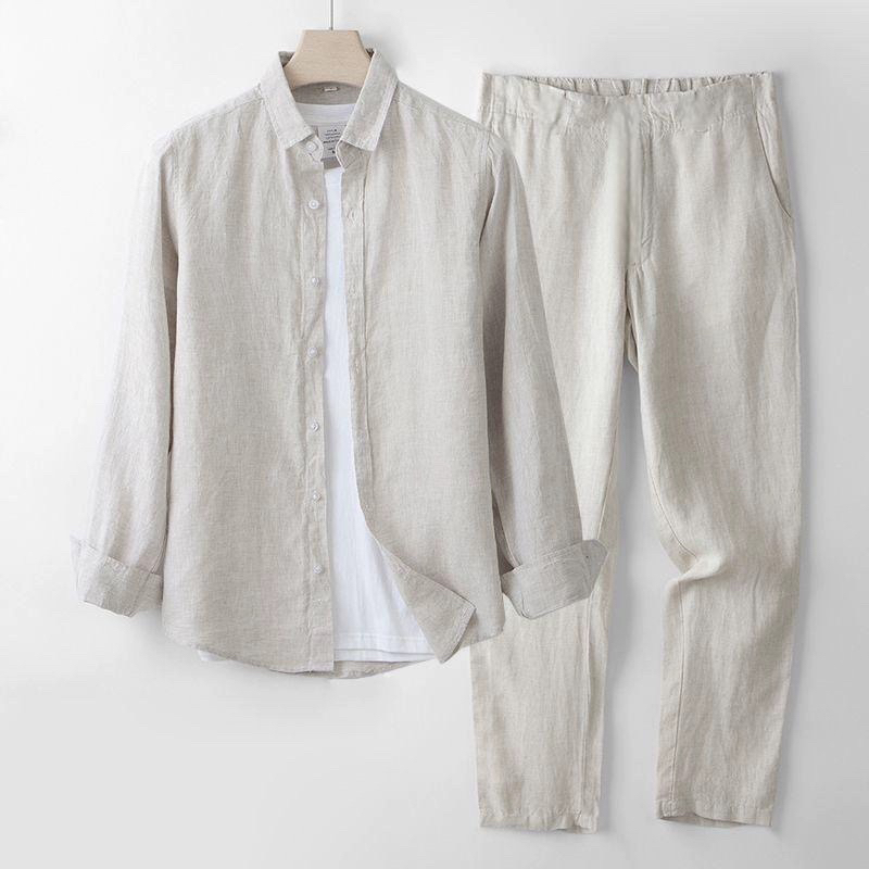 Beach Vacation Style Cotton Li - огляд і ціна Linen Shirt Breathable
